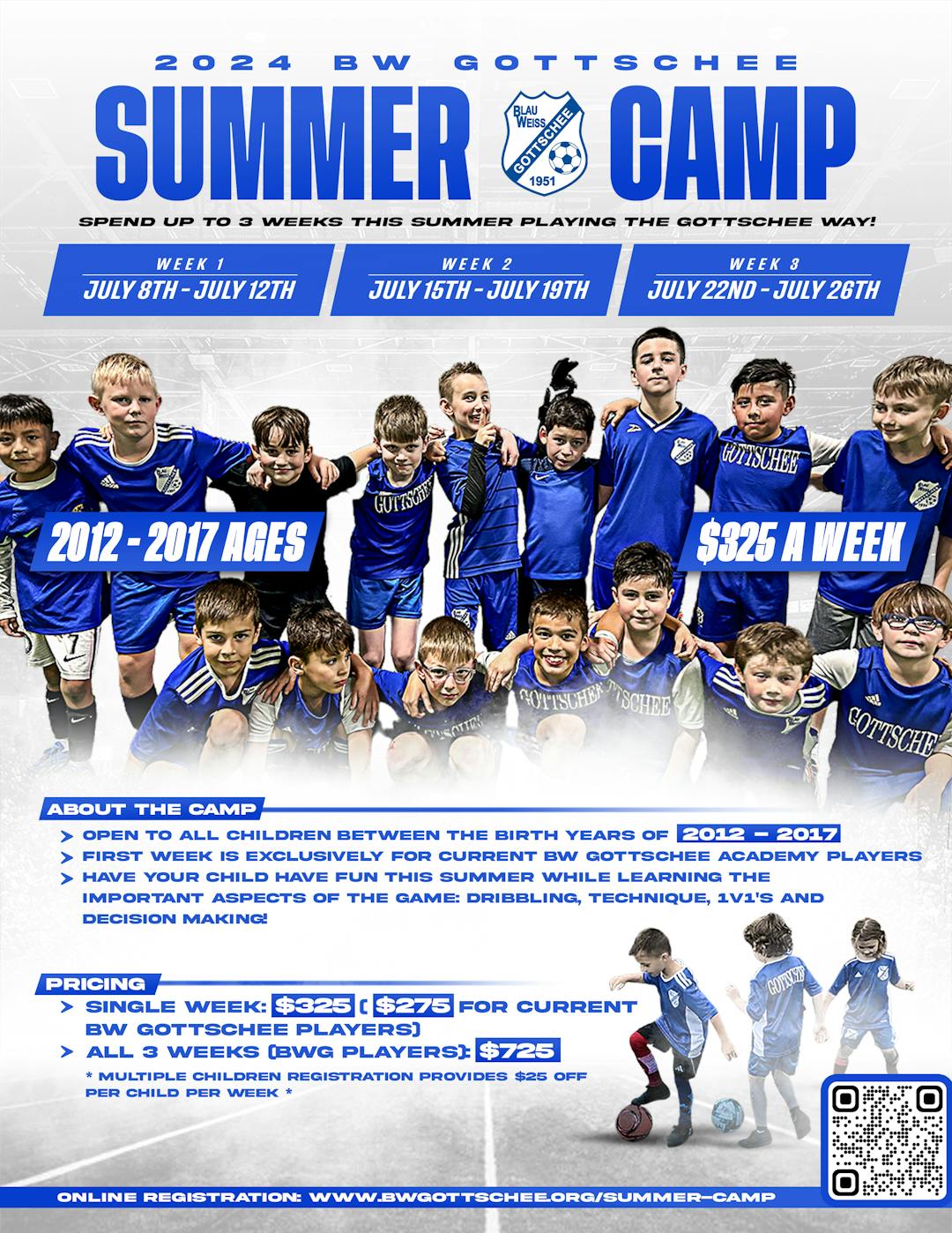 bw gottschee summer camp flyer front